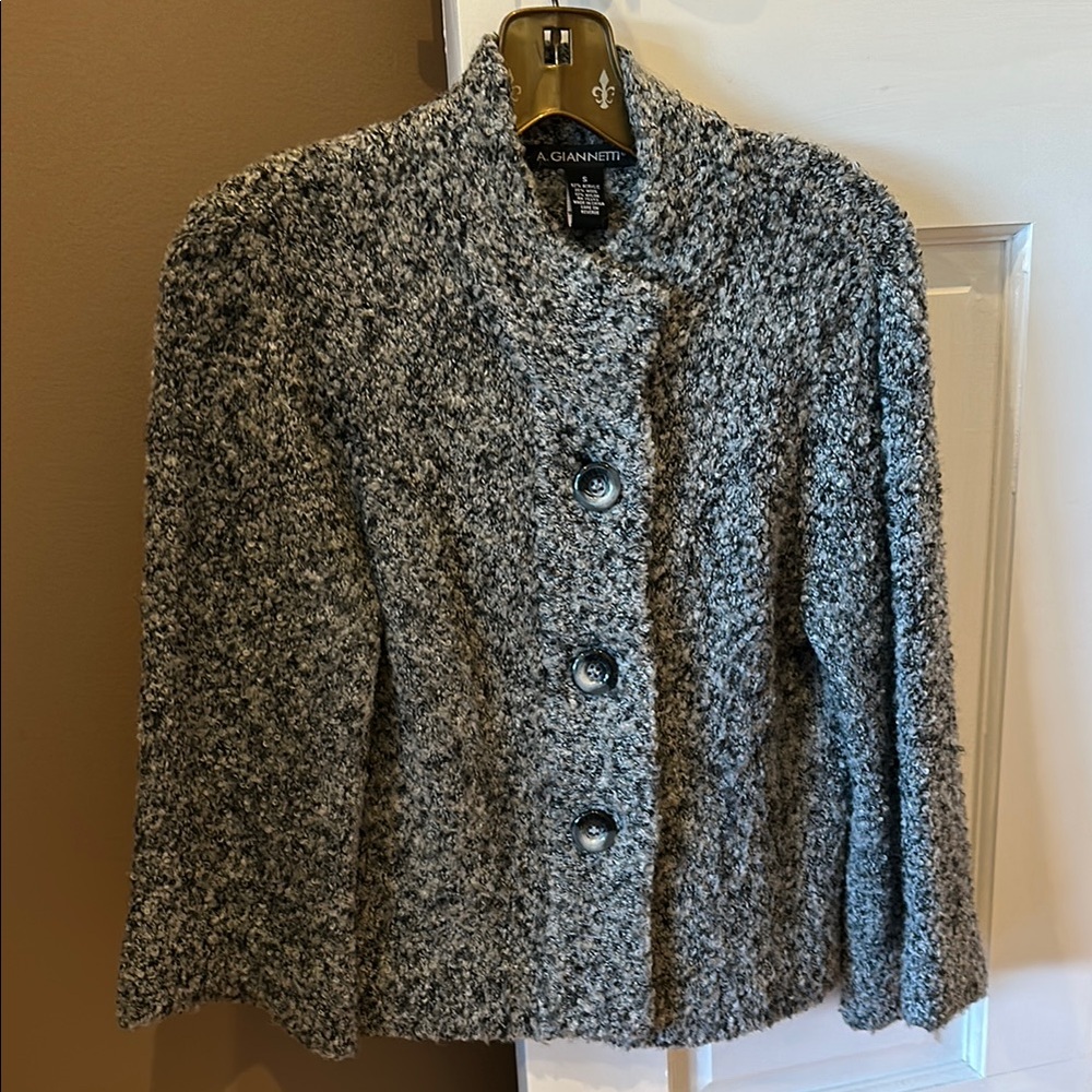 A. Giannetti Women's Gray Jacket
